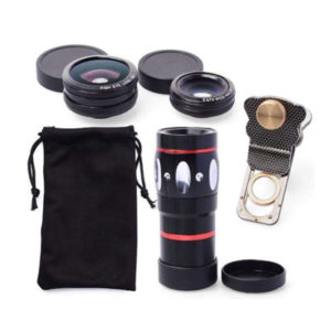 4-in-1-Universal-Clip-Lens-Kit---10X-Optical-Zoom-Telescope-Lens