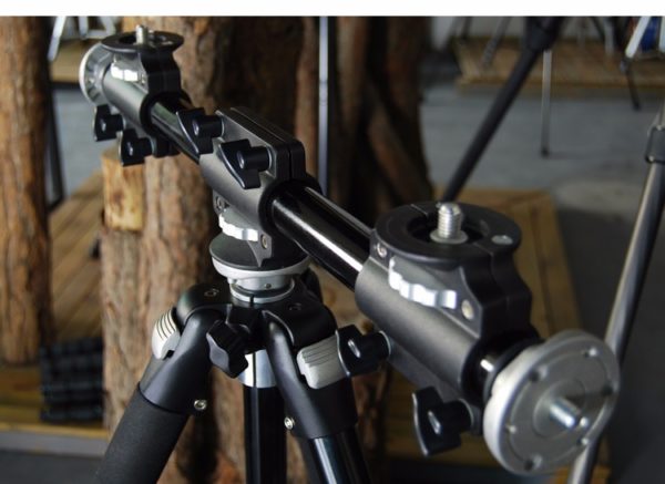 Tripod Crossbar Extension Arm with 4 Head Mount - Image 8