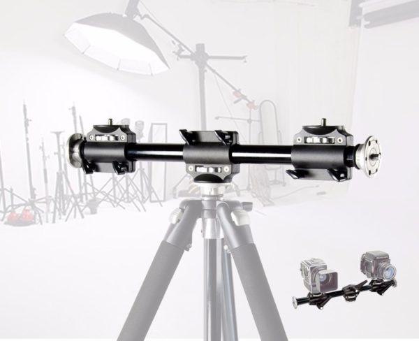 Tripod Crossbar Extension Arm with 4 Head Mount - Image 6