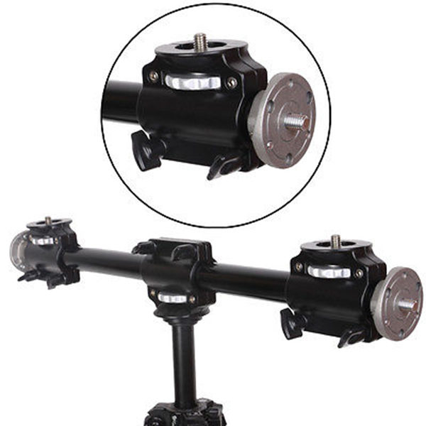 Tripod Crossbar Extension Arm with 4 Head Mount - Image 5