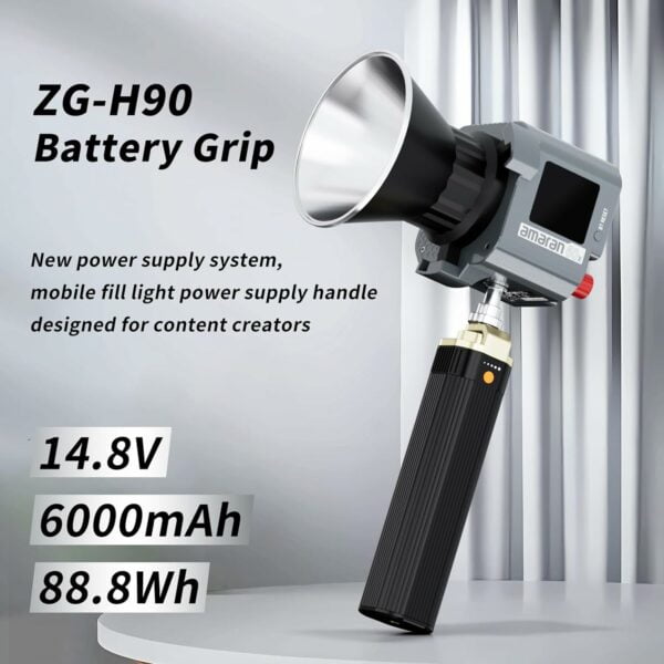 ZGCINE ZG H90 Battery GripDedicated to handheld Video light 6
