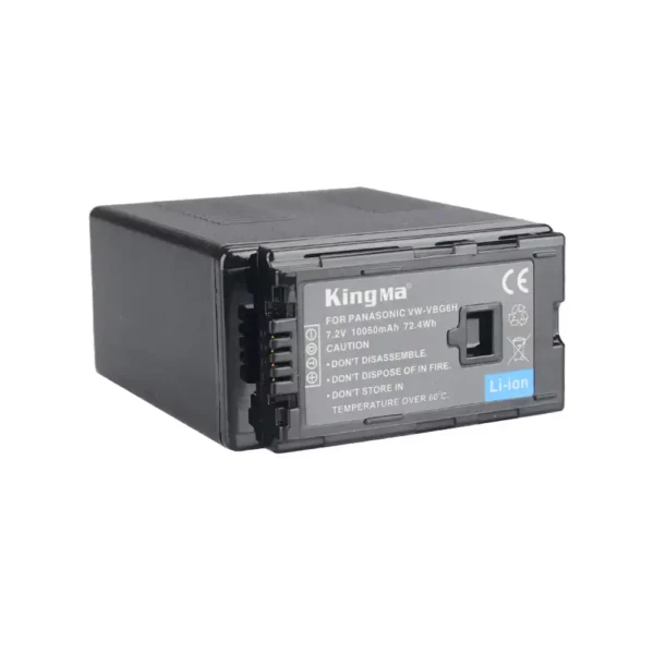 KINGMA VW VBG6 PANASONIC 5400MAH REPLACEMENT BATTERY 1