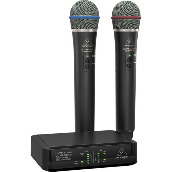 Behringer ULM302MIC Wireless Dual Handheld Microphone System - Image 2