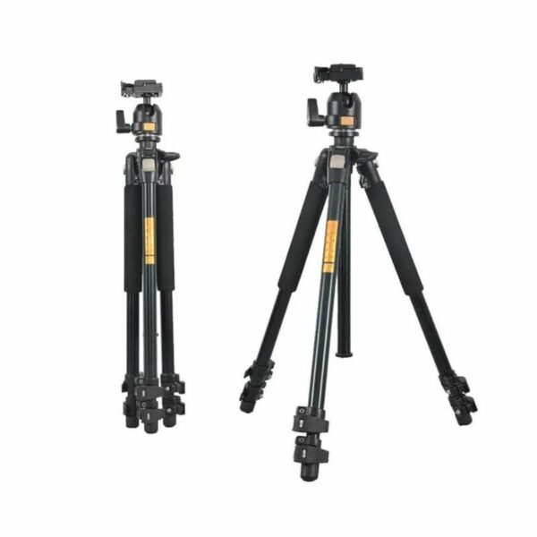 QZSD Q304 Professional Travel Tripod with Clip Legs 157cm max height