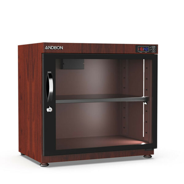 Andbon AD-80HS-RM 80L Wide Auto-Dehumidifier Digital Dry Cabinet (Dark Wood Grain) - Image 3