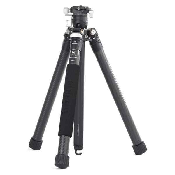 Marsace XT-15 Carbon Fiber Travel Tripod with Professional Panoramic Headcase