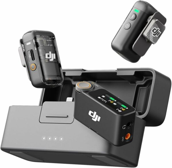 DJI Mic 2 2-Person Compact Digital Wireless Microphone System/Recorder for Camera & Smartphone (2.4 GHz) - Image 2