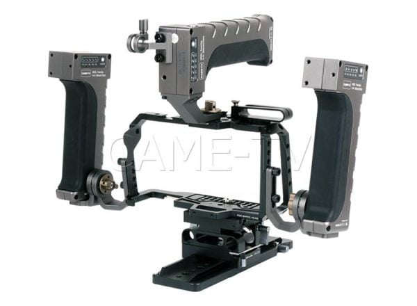 CAME-TV PowerGrip Battery Handle for Camera Cage with DC D-TAP USB Output - Image 8