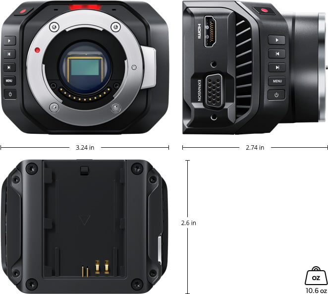 blackmagic design blackmagic micro cinema camera