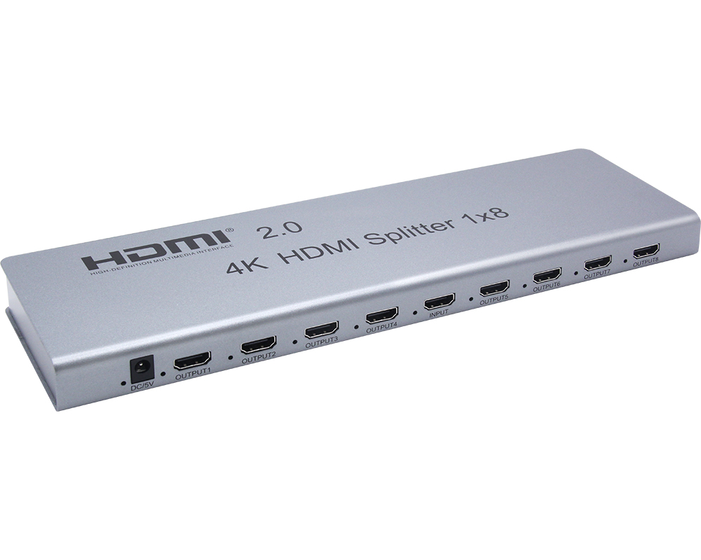 APEX 1X8 HDMI 2.0 Splitter 4K Distributor Amplifier (1 in out High Quality HDMI – Apex Digital