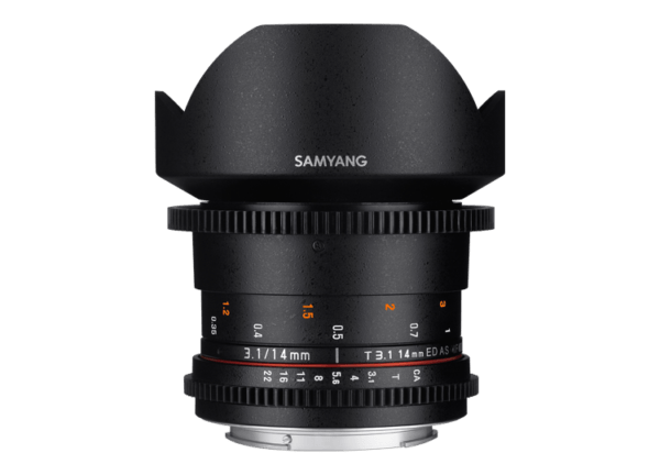 Samyang 14mm T3.1 VDSLR ED AS IF UMC II