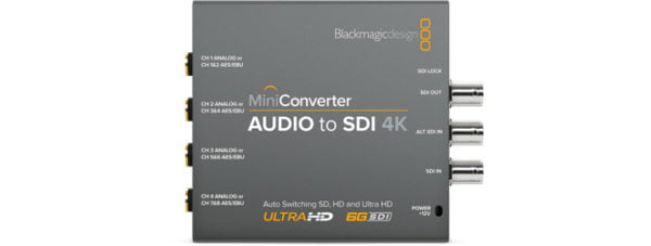 mini converter audio to sdi 4k sm