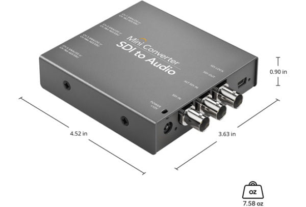 mini converter sdi to audio imperial