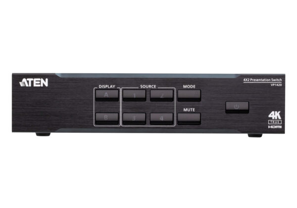 vp1420.professional audiovideo.presentation switches.front