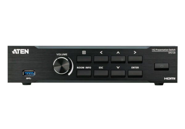 vp2120.professional audiovideo.presentation switches.front